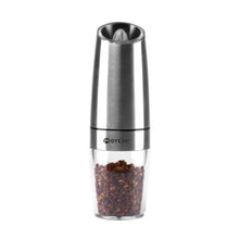 Load image into Gallery viewer, Automatic Electric Pepper Grinder Salt Mill with LED Light, Automatic Electric Pepper Grinder