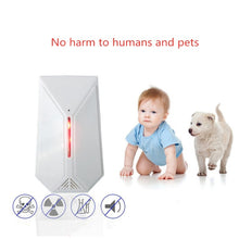 Load image into Gallery viewer, A13 Ultrasonic Mosquito Repellent Electronic Mosquito Killer, US Plug, UK Plug, EU Plug