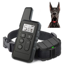 Load image into Gallery viewer, 500m Dog Training Bark Stopper Remote Control Electric Shock Waterproof Electronic Collar