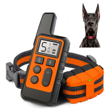 Load image into Gallery viewer, 500m Dog Training Bark Stopper Remote Control Electric Shock Waterproof Electronic Collar
