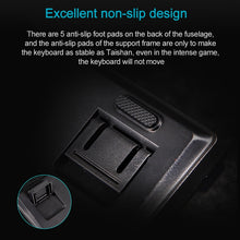 Load image into Gallery viewer, Rapoo V500 PRO Mixed Light 104 Keys Desktop Laptop Computer Game Esports Office Home Typing Wired Mechanical Keyboard, Black Shaft, Green Shaft, Tea Shaft, Red Shaft