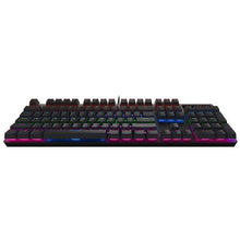 Load image into Gallery viewer, Rapoo V500 PRO Mixed Light 104 Keys Desktop Laptop Computer Game Esports Office Home Typing Wired Mechanical Keyboard, Black Shaft, Green Shaft, Tea Shaft, Red Shaft