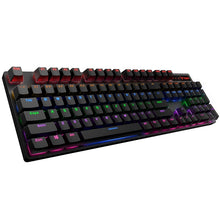 Load image into Gallery viewer, Rapoo V500 PRO Mixed Light 104 Keys Desktop Laptop Computer Game Esports Office Home Typing Wired Mechanical Keyboard, Black Shaft, Green Shaft, Tea Shaft, Red Shaft