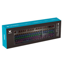 Load image into Gallery viewer, Rapoo V500 PRO Mixed Light 104 Keys Desktop Laptop Computer Game Esports Office Home Typing Wired Mechanical Keyboard, Black Shaft, Green Shaft, Tea Shaft, Red Shaft