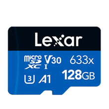 Load image into Gallery viewer, Lexar 633x 128GB  High-speed Driving Recorder Dedicated TF Card Mobile Phone Memory Card, 128GB