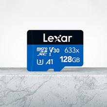 Load image into Gallery viewer, Lexar 633x 128GB  High-speed Driving Recorder Dedicated TF Card Mobile Phone Memory Card, 128GB