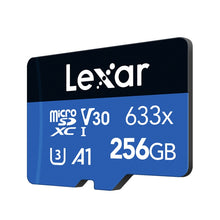 Load image into Gallery viewer, Lexar 633x 256GB High-speed Mobile Phone Camera Memory TF Card Switch Expansion Driving Recorder Dedicated Storage Flash Memory Card, 256GB