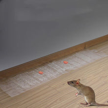 Load image into Gallery viewer, Anti-rodent Strong Sticky Board Transparent Sticky Mouse with Mousetrap Glue, Long Transparent