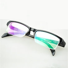 Load image into Gallery viewer, Women Men Half Frame Myopia Glasses HD AC Green Film Lens Myopia Eyeglasses