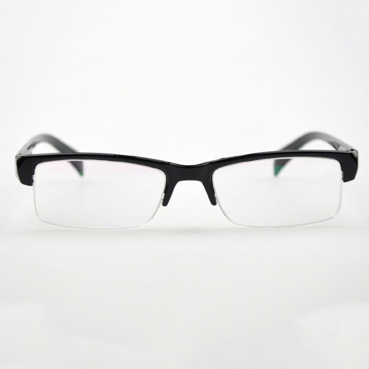 Women Men Half Frame Myopia Glasses HD AC Green Film Lens Myopia Eyeglasses