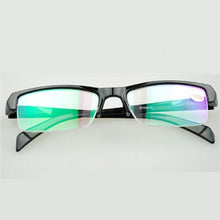 Load image into Gallery viewer, Women Men Half Frame Myopia Glasses HD AC Green Film Lens Myopia Eyeglasses