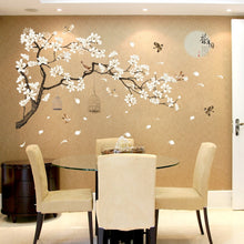 Load image into Gallery viewer, 2 PCS/Set DIY Tree Birds Flower Home Decor Wall Stickers