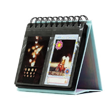 Load image into Gallery viewer, Calendar Style Desktop Standing Brand Name Folder Mini Desk 3 inch 68 Photos Album Book