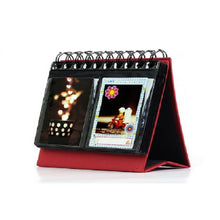Load image into Gallery viewer, Calendar Style Desktop Standing Brand Name Folder Mini Desk 3 inch 68 Photos Album Book