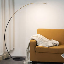 Load image into Gallery viewer, Simple Creative Fishing Type Reading Table Lamp Living Room Sofa Bedroom Floor Lamp, Yellow Light, White Light