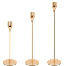 Load image into Gallery viewer, Creative Single Head Candlestick Candle Holder Wedding Table Decoration, S, M, L