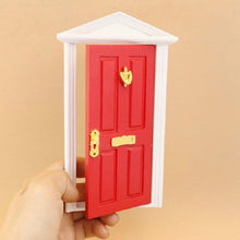 Load image into Gallery viewer, 1:12 Doll House Miniature Fairy Tale Door Playing House Toy