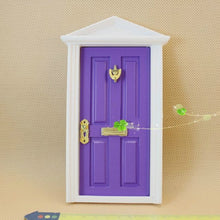 Load image into Gallery viewer, 1:12 Doll House Miniature Fairy Tale Door Playing House Toy