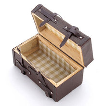Load image into Gallery viewer, 1/12 Miniature Dollhouse Carrying Vintage Suitcase Luggage Pretend Play Toys Accessory, Suitcase Luggage