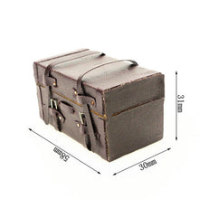 Load image into Gallery viewer, 1/12 Miniature Dollhouse Carrying Vintage Suitcase Luggage Pretend Play Toys Accessory, Suitcase Luggage