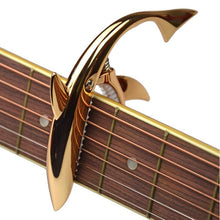 Load image into Gallery viewer, Shark Shape Zinc Alloy Guitar Capo, Guitar Capo