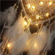 Load image into Gallery viewer, Creative Hand-Woven Crafts Dream Catcher Home Car Wall Hanging Decoration, With Light, Without Light