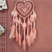 Load image into Gallery viewer, Creative Hand-Woven Crafts Dream Catcher Home Car Wall Hanging Decoration, With Light, Without Light