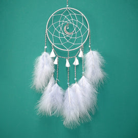 DIY Handmade Decorative Dream Catcher Wall Hanging Dreamcatcher Feather Crafts Kids Stuff Wall Room Decor