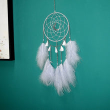 Load image into Gallery viewer, DIY Handmade Decorative Dream Catcher Wall Hanging Dreamcatcher Feather Crafts Kids Stuff Wall Room Decor