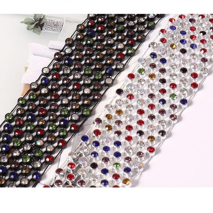 Women Sequined Rhinestone Bow Tie Dance Costume Accessories