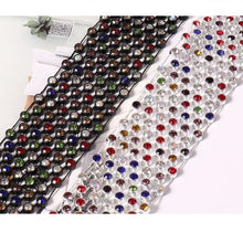 Load image into Gallery viewer, Women Sequined Rhinestone Bow Tie Dance Costume Accessories