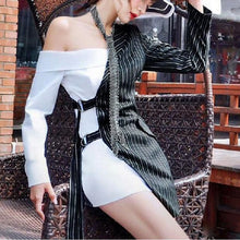 Load image into Gallery viewer, Women Sequined Rhinestone Bow Tie Dance Costume Accessories