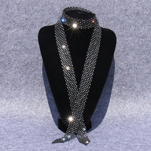 Load image into Gallery viewer, Women Sequined Rhinestone Bow Tie Dance Costume Accessories