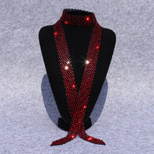 Load image into Gallery viewer, Women Sequined Rhinestone Bow Tie Dance Costume Accessories