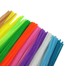 Load image into Gallery viewer, 100 PCS Plush Stick Children Educational Toys Handmade Materials, Random Color Delivery