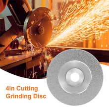 Load image into Gallery viewer, 100mm Electroplated Diamond Grinding Slice Glass Grinding Disc 4 Inch Diamond Cutting Piece Alloy Sand Circular Saw Blade, 100mm Picture Three, 100mm Picture One, 100mm Picture Two