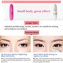 Load image into Gallery viewer, 2 PCS Mini Electric Portable Eye Massager Eye Care Beauty Instrument