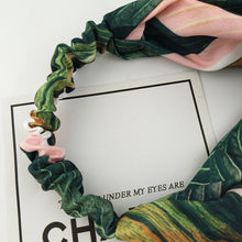 Load image into Gallery viewer, Summer Bohemian Style Hairbands Headbands For Women Retro Cross Knot Turban