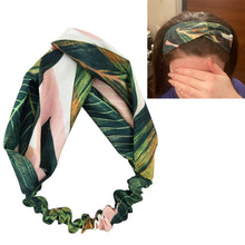 Load image into Gallery viewer, Summer Bohemian Style Hairbands Headbands For Women Retro Cross Knot Turban