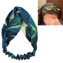Load image into Gallery viewer, Summer Bohemian Style Hairbands Headbands For Women Retro Cross Knot Turban
