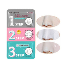 Load image into Gallery viewer, 3 PCS Beauty Pig Nose Mask Remove Blackhead Acne Remover Clear Black Head 3 Step Kit Skin, Blue, Red