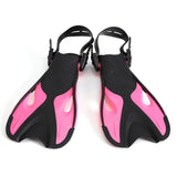 Adult Children Adjustable Flippers Snorkeling Equipment