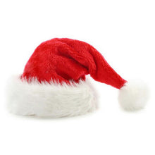 Load image into Gallery viewer, Dense Velvet Plush Christmas Hats Christmas Holiday Christmas Cap for Santa Claus, Dense Velvet Plush Hat