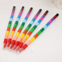 Load image into Gallery viewer, 6pcs Creative Building Blocks Crayons Children 12 Colors Drawing Educational Toys, 6pcs 12 Colors Drawing Toys