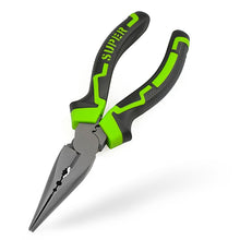 Load image into Gallery viewer, Industrial Grade Multi-function Wire Tip Oblique Pliers, Long Nose Pliers 6 Inch, Diagonal Pliers 6 Inch, Wire Cutter 8 Inch