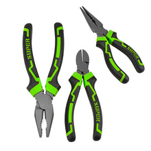 Load image into Gallery viewer, Industrial Grade Multi-function Wire Tip Oblique Pliers, Long Nose Pliers 6 Inch, Diagonal Pliers 6 Inch, Wire Cutter 8 Inch