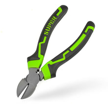 Load image into Gallery viewer, Industrial Grade Multi-function Wire Tip Oblique Pliers, Long Nose Pliers 6 Inch, Diagonal Pliers 6 Inch, Wire Cutter 8 Inch