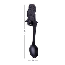 Load image into Gallery viewer, Creative Coffee Spoon Mermaid Shape Handle Spoons Flatware Drinking Tools, Black, Gold, Symphony, Rose Gold, True Color