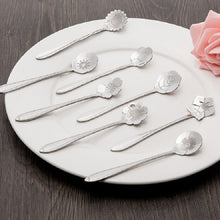 Load image into Gallery viewer, 3 PCS Stainless Steel Household Creative Flower Spoon Coffee Stirring Spoon, Cherry Blossom Spoon, Rose Flower Spoon, Sun Flower Spoon, Sunflower Spoon, Pansy Flower Spoon, Bellflower Spoon, Plum Flower Spoon, Cosmos Flower Spoon