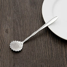 Load image into Gallery viewer, 3 PCS Stainless Steel Household Creative Flower Spoon Coffee Stirring Spoon, Cherry Blossom Spoon, Rose Flower Spoon, Sun Flower Spoon, Sunflower Spoon, Pansy Flower Spoon, Bellflower Spoon, Plum Flower Spoon, Cosmos Flower Spoon